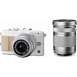 OLYMPUS PEN Lite E-PL5 ダブルズームキット [ホワイト]