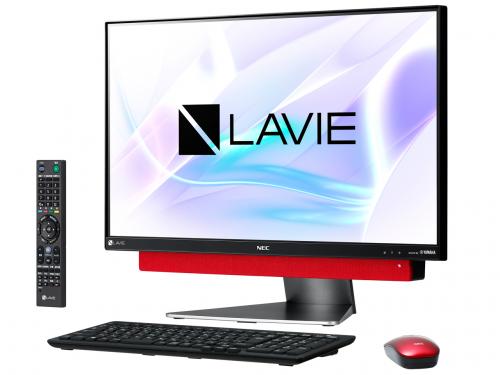 LAVIE Desk All-in-one DA770/KAR PC-DA770KAR [メタルレッド]