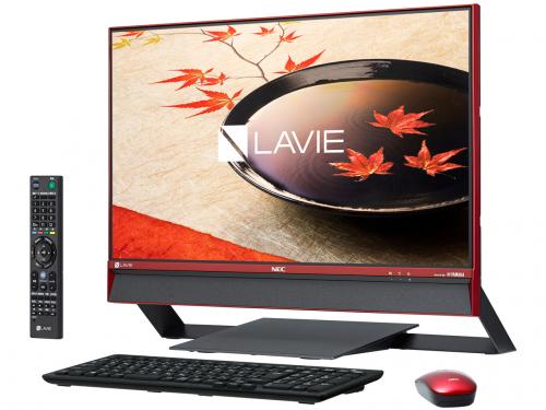 LAVIE Desk All-in-one DA770/FAR PC-DA770FAR [クランベリーレッド]