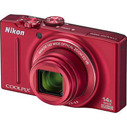 COOLPIX S8200 [ブリリアントレッド]