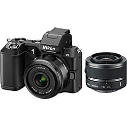 Nikon 1 V2 ダブルレンズキット [ブラック]