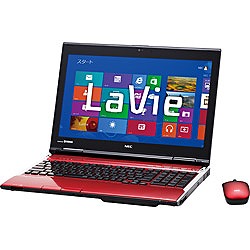 LaVie L LL750/JS6R PC-LL750JS6R [クリスタルレッド]