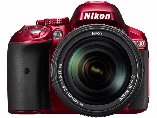 D5300 18-140 VR レンズキット [レッド]