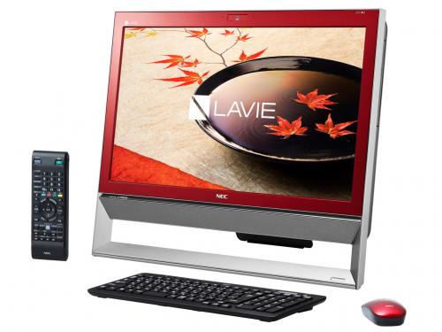 LAVIE Desk All-in-one DA370/CAR PC-DA370CAR [クランベリーレッド]