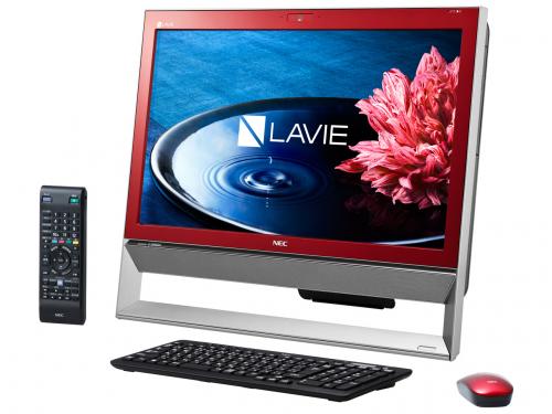LAVIE Desk All-in-one DA370/BAR PC-DA370BAR [クランベリーレッド]