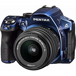 PENTAX K-30 レンズキット [クリスタルブルー]