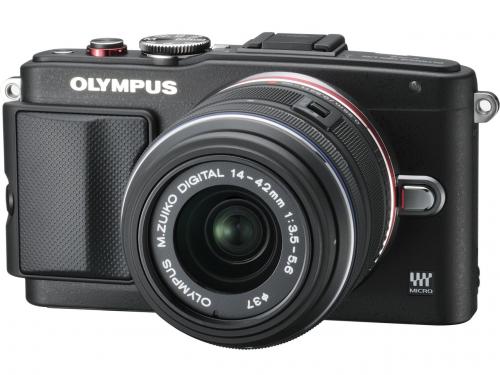 OLYMPUS PEN Lite E-PL6 レンズキット [ブラック]