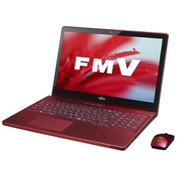 FMV LIFEBOOK AH77/S FMVA77SR [ガーネットレッド]
