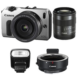 EOS M ダブルレンズキット [シルバー]