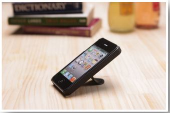 【iPhone5 ケース】★家電同時購入時200円値引き★Smart Standing-TOC!CASE-K　ブラック　(車載ホルダー機能付き)