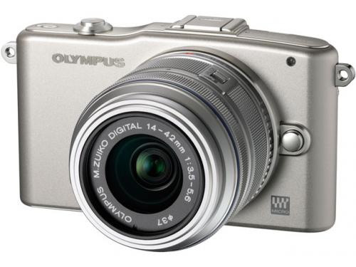 動作確認済み【美品】 OLYMPUS PEN mini E-PM1 レンズキット 白