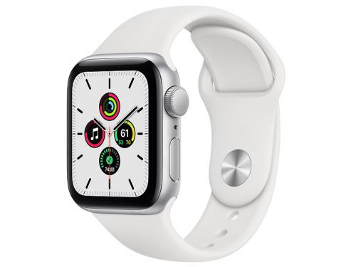 Apple Watch SE GPSモデル 40mm MYDM2J/A [ホワイトスポーツバンド]