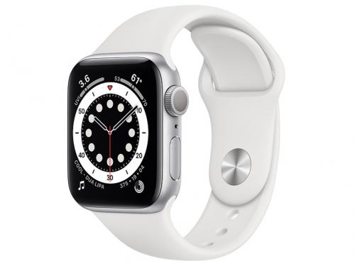 Apple Watch Series 6 GPSモデル 40mm MG283J/A [ホワイトスポーツバンド]