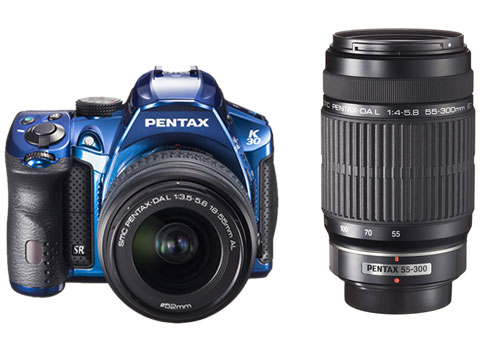 PENTAX K-30 ダブルズームキット [クリスタルブルー]