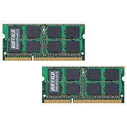 D3N1333-4GX2 (SODIMM DDR3 PC3-10600 4GB 2枚組)