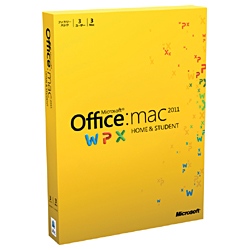 Office for Mac Home and Student 2011 ファミリーパック