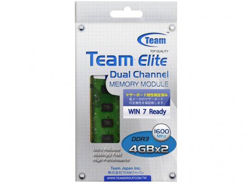 TED38192M1600C11DC [DDR3 PC3-12800 4GB 2枚組]