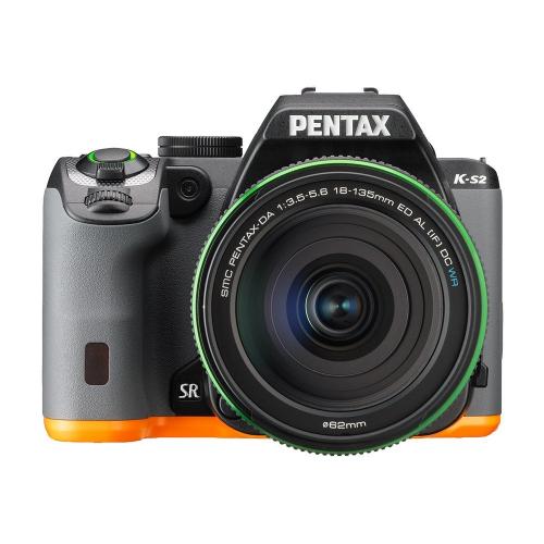 PENTAX K-S2 18-135WRキット [ブラック×オレンジ]