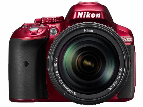 D5300 18-55 VR IIレンズキット [レッド]
