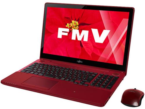 FMV LIFEBOOK AH77/W FMVA77WR [ガーネットレッド]