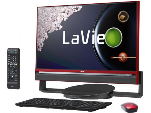 LaVie Desk All-in-one DA770/AAR PC-DA770AAR [クランベリーレッド]