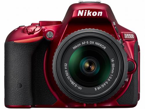 D5500 18-55 VR II レンズキット [レッド]