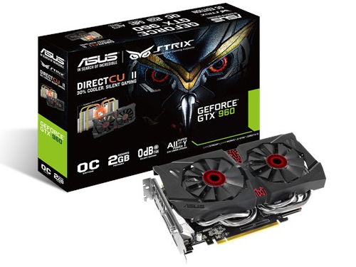 STRIX-GTX960-DC2OC-2GD5 [PCIExp 2GB]