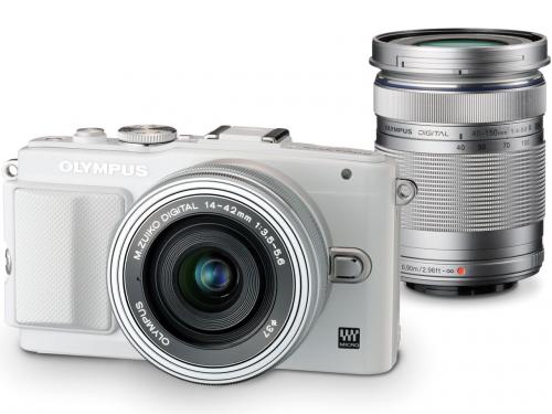 OLYMPUS PEN Lite E-PL6 EZ ダブルズームキット [ホワイト]