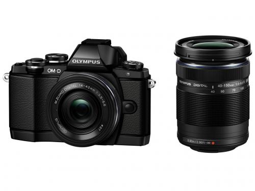 OLYMPUS OM-D E-M10 EZダブルズームキット [ブラック]