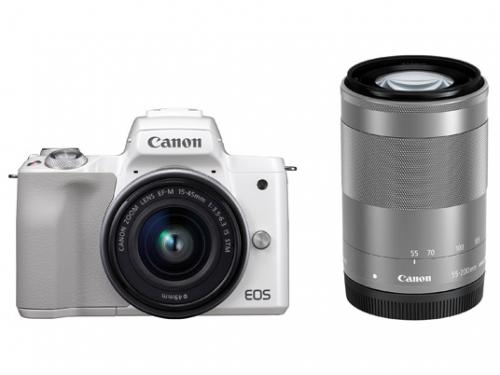 EOS Kiss M ダブルズームキット [ホワイト]