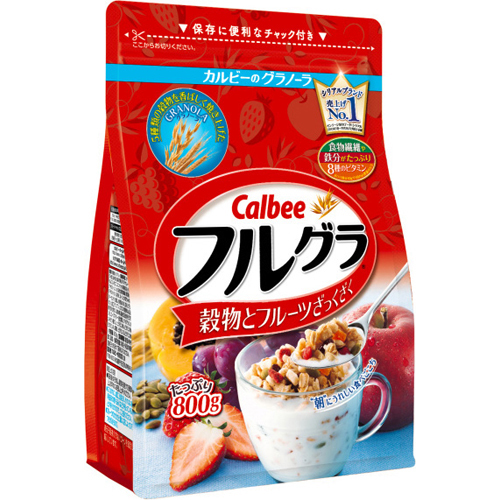 カルビー フルーツグラノーラ フルグラ 800g 徳用