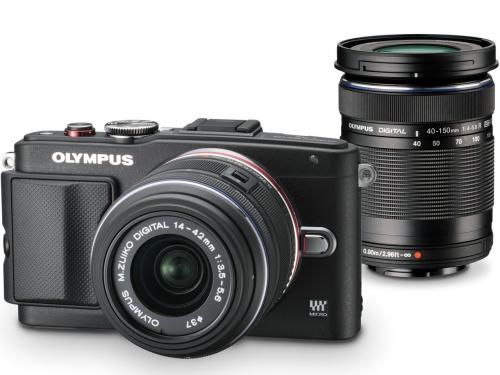 OLYMPUS PEN Lite E-PL6 ダブルズームキット [ブラック]