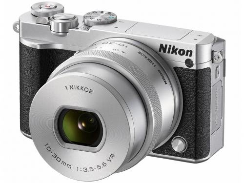 Nikon 1 J5 標準パワーズームレンズキット [シルバー]