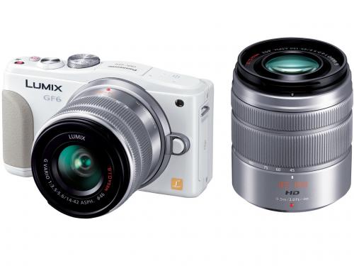 LUMIX DMC-GF6W-W ダブルズームレンズキット [ホワイト]