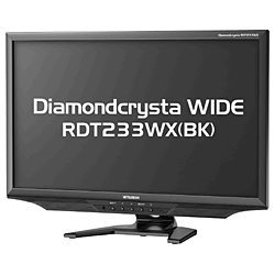 Diamondcrysta WIDE RDT233WX(BK) [23インチ ブラック]