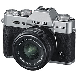 FUJIFILM X-T30 15-45mmレンズキット [シルバー]