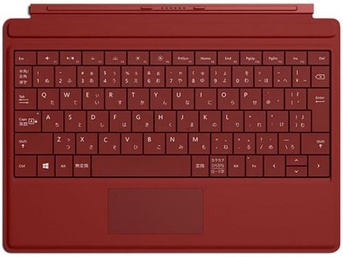 Surface 3 タイプ カバー [レッド]