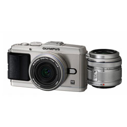 OLYMPUS PEN E-P3 ツインレンズキット [シルバー]
