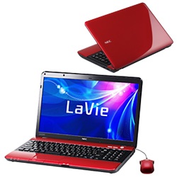 LaVie S LS550/ES6R PC-LS550ES6R [ルミナスレッド]
