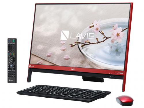 LAVIE Desk All-in-one DA370/GAR PC-DA370GAR [ラズベリーレッド]