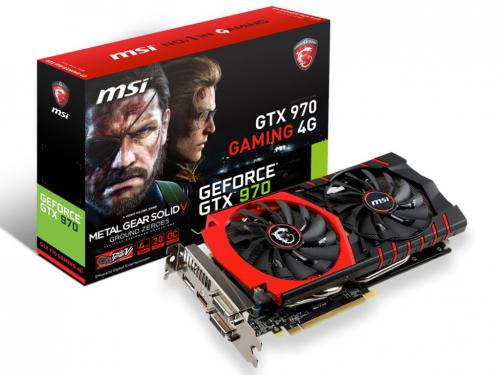 GTX 970 GAMING 4G MGSV [PCIExp 4GB]