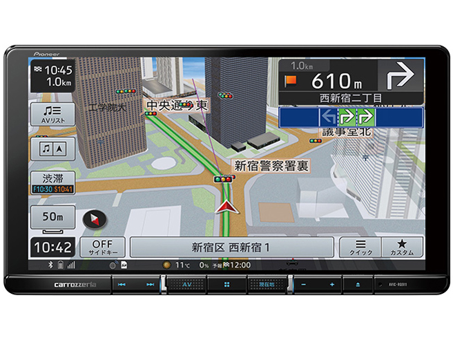 楽ナビ AVIC-RQ911-E