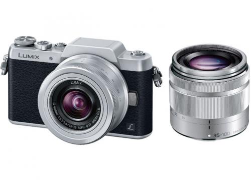 LUMIX DMC-GF7W-S ダブルズームレンズキット [シルバー]