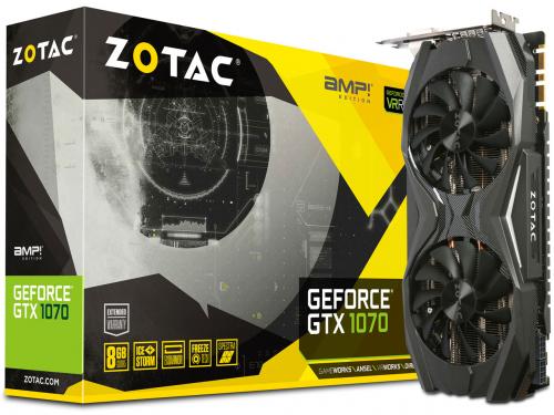 ZOTAC GeForce GTX 1070 AMP Edition ZT-P10700C-10P [PCIExp 8GB]