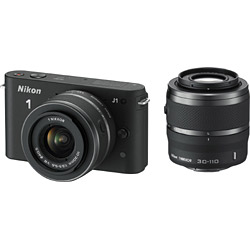 Nikon 1 J1 ダブルズームキット [ブラック]