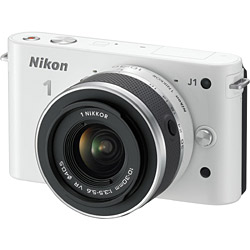 Nikon 1 J1 標準ズームレンズキット [ホワイト]