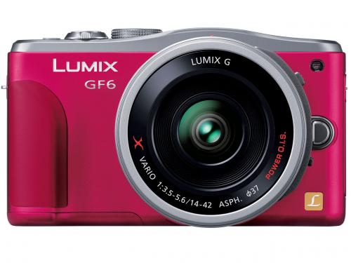 LUMIX DMC-GF6X-R 電動ズームレンズキット [レッド]