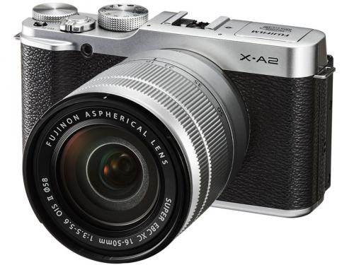 FUJIFILM X-A2 ダブルズームレンズキット [シルバー]