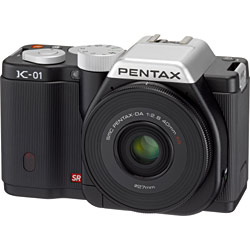 PENTAX K-01 レンズキット [ブラック×ブラック]