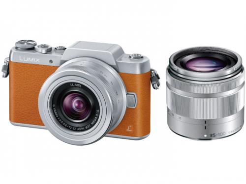 LUMIX DMC-GF7W-T ダブルズームレンズキット [ブラウン]